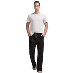 CYZ Men's 100% Cotton Jersey Knit Pajama Pants – For Sleeping and Lounge Wear