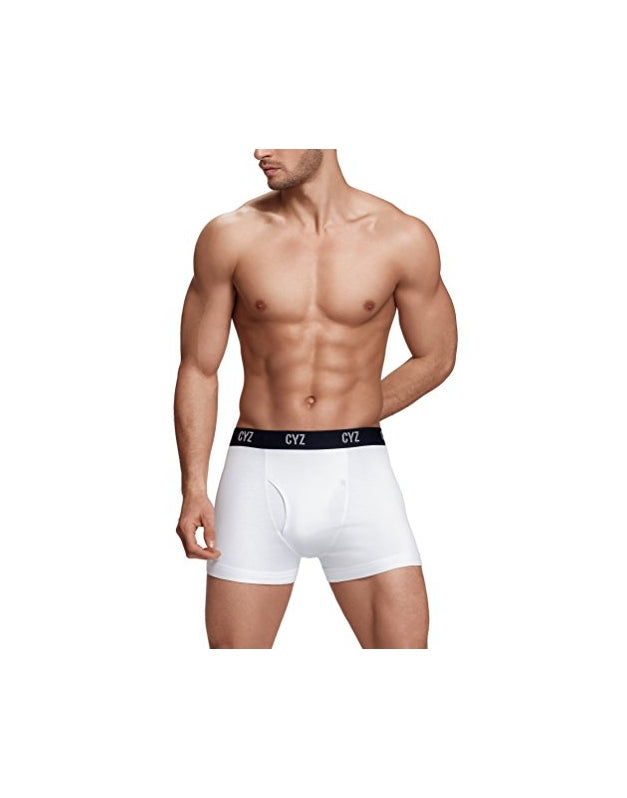 CYZ Men's 3-PK Cotton Stretch Trunks