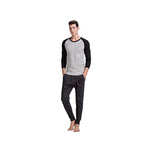 CYZ Men's Thermal Long Sleeve Crew Top