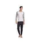 CYZ Men's Thermal Long Sleeve Crew Top