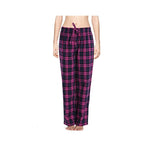 CYZ Women's 100% Cotton Super Soft Flannel Plaid Pajama/Lounge Pants