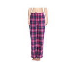 CYZ Women's 100% Cotton Super Soft Flannel Plaid Pajama/Lounge Pants