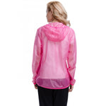 CYZ Women's Ultralight Wind Shell Water Proof Running Jacket - Bike Jacket