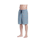 CYZ Men's 100% Cotton Plaid Poplin Woven Lounge/Sleep Shorts