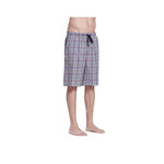CYZ Men's 100% Cotton Plaid Poplin Woven Lounge/Sleep Shorts