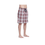 CYZ Men's 100% Cotton Plaid Poplin Woven Lounge/Sleep Shorts