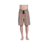 CYZ Men's 100% Cotton Plaid Poplin Woven Lounge/Sleep Shorts