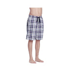 CYZ Men's 100% Cotton Plaid Poplin Woven Lounge/Sleep Shorts