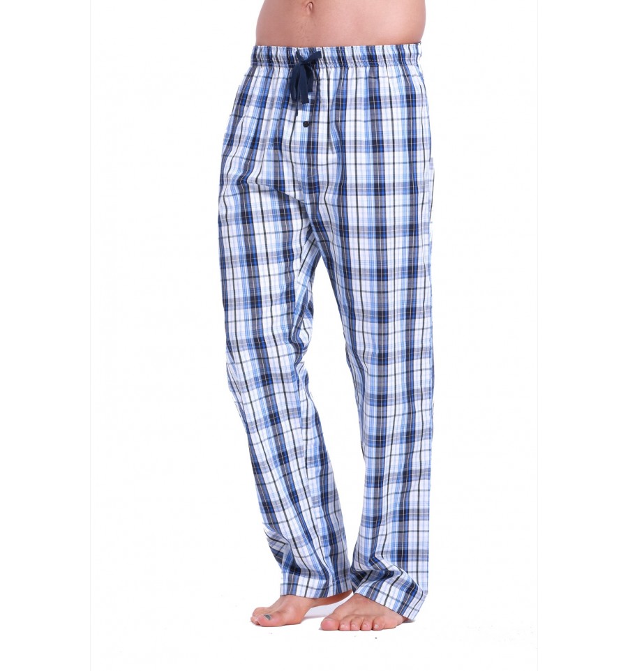 CYZ Mens 100% Cotton Pajama Pants Sleep Lounge Pajamas for Men