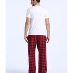CYZ Men's 100% Cotton Super Soft Flannel Plaid Pajama Pants