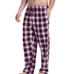 CYZ Men's 100% Cotton Super Soft Flannel Plaid Pajama Pants