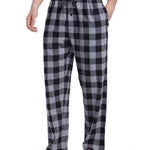 CYZ Men's 100% Cotton Super Soft Flannel Plaid Pajama Pants