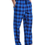 CYZ Men's 100% Cotton Super Soft Flannel Plaid Pajama Pants
