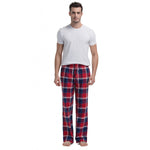 CYZ Men's 100% Cotton Super Soft Yarn Dyed Flannel Plaid Pajama/Louge Pants