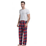 CYZ Men's 100% Cotton Super Soft Yarn Dyed Flannel Plaid Pajama/Louge Pants
