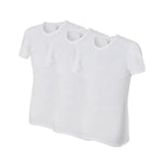 CYZ Mens 3-PK Cotton Stretch Crew Neck Slim Fit T-Shirt
