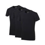 CYZ Mens 3-PK Cotton Stretch Crew Neck Slim Fit T-Shirt