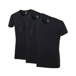 CYZ Mens 3-PK Cotton Stretch V-Neck Slim Fit T-Shirt